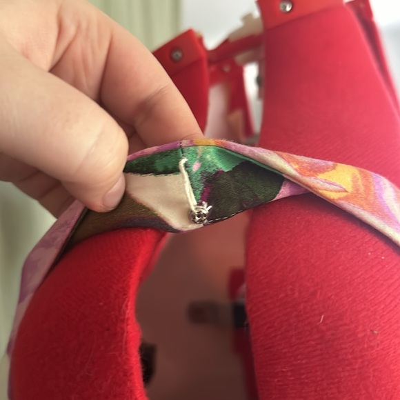 Calvin Klein Floral Midi Teacup Dress - Picture 8 of 9